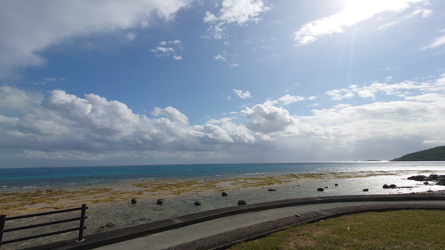 久米島の海辺の風景(2026年1月2日)