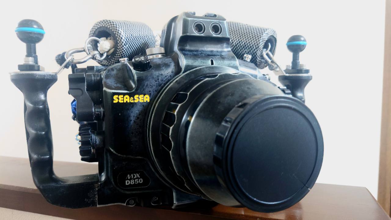 私が使っているSEA&SEA MDX-D850とマクロポート